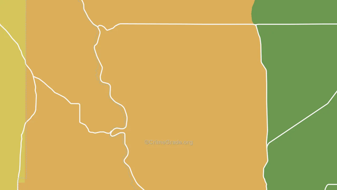 Morgan, OR Map of Assault Rates