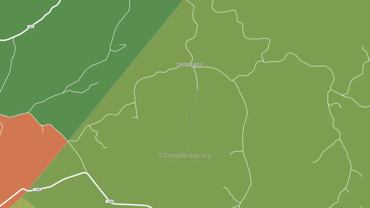 Morning Glory, KY Map of Assault Rates