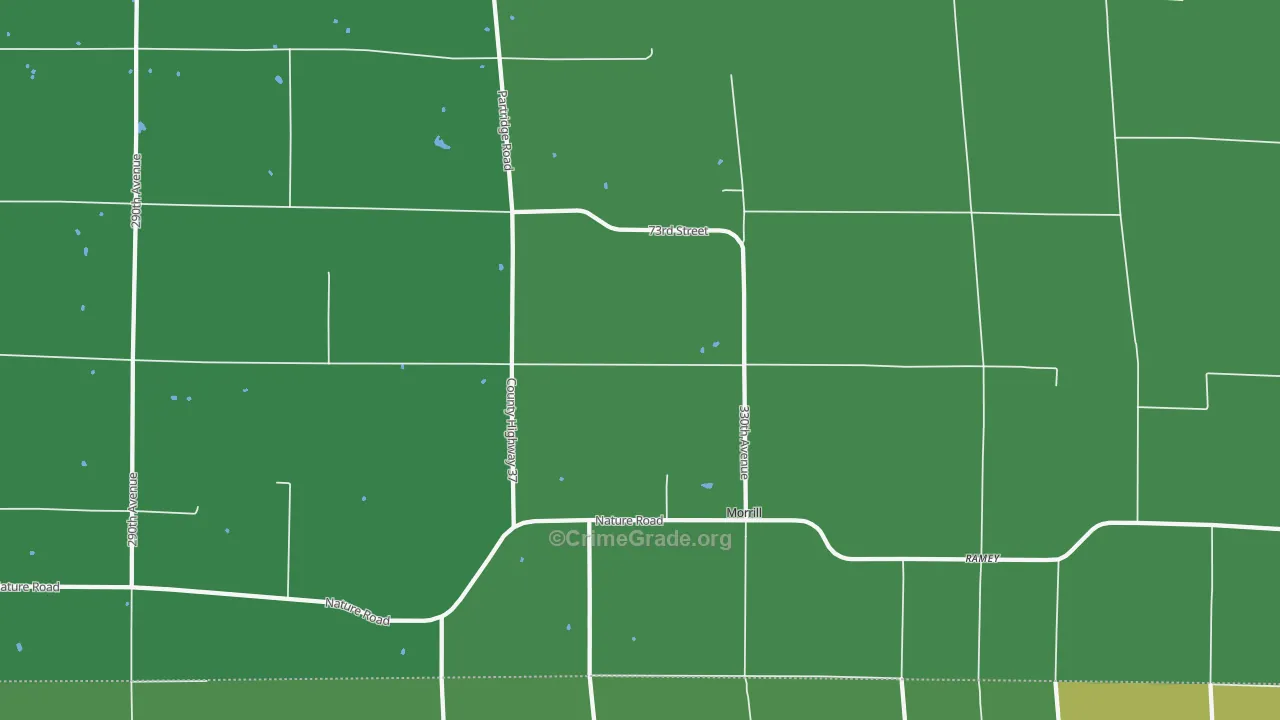 Morrill, MN Map of Assault Rates