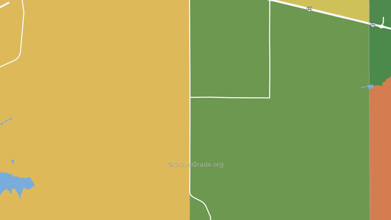 Morrow County, OR Map of Assault Rates