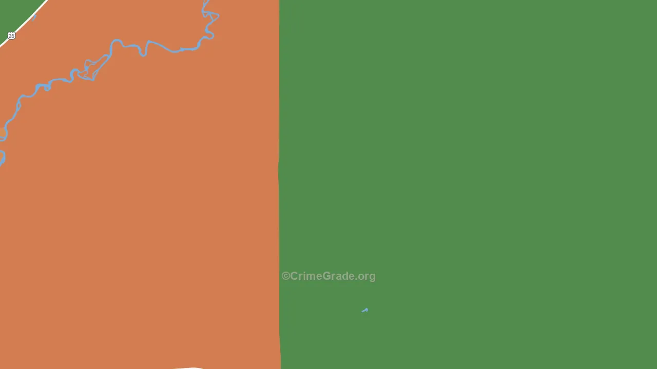 Morton, WY Map of Assault Rates