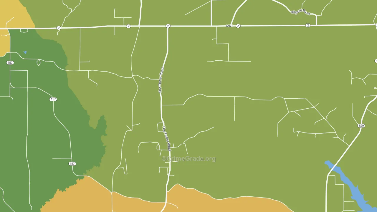 Mot, LA Map of Assault Rates