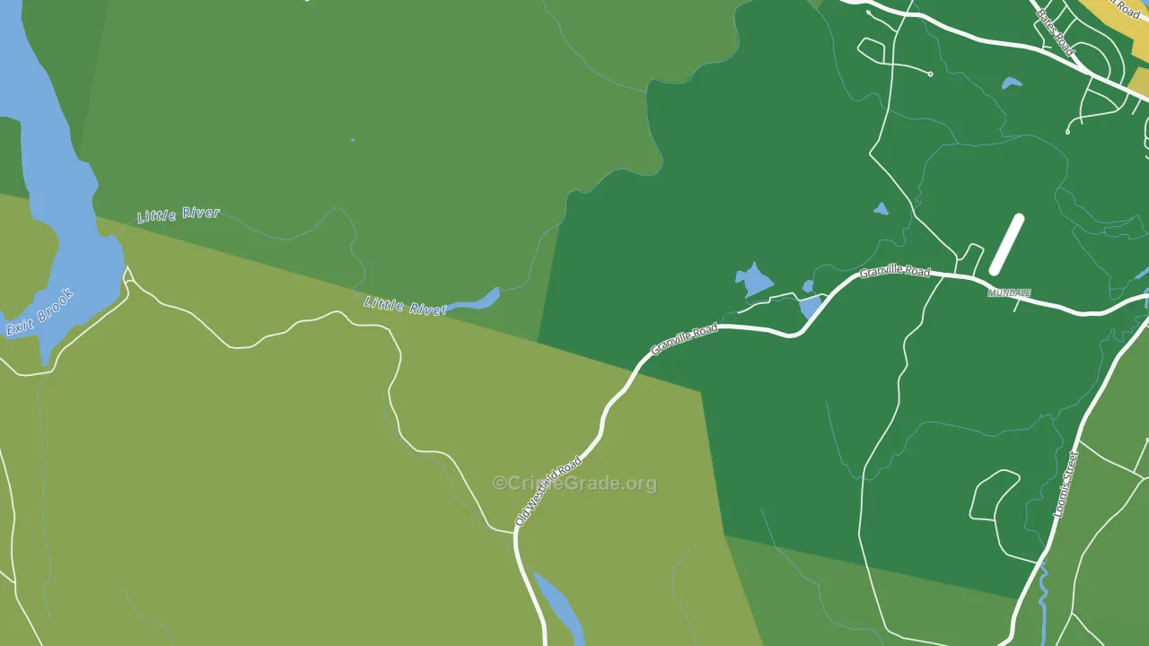 Mundale, MA Map of Assault Rates
