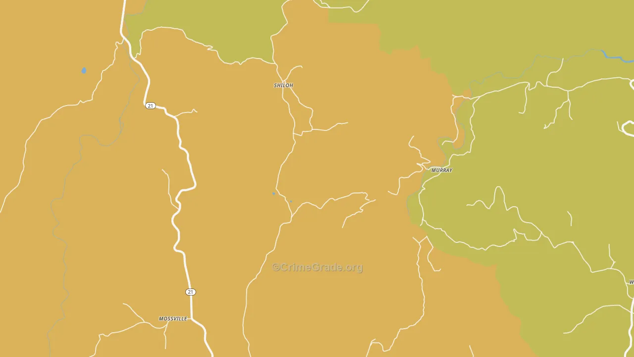 Murray, AR Map of Assault Rates