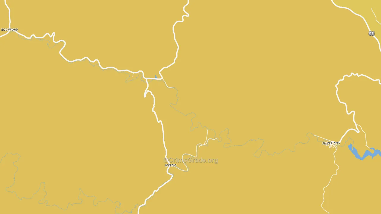 Mystic, SD Map of Assault Rates