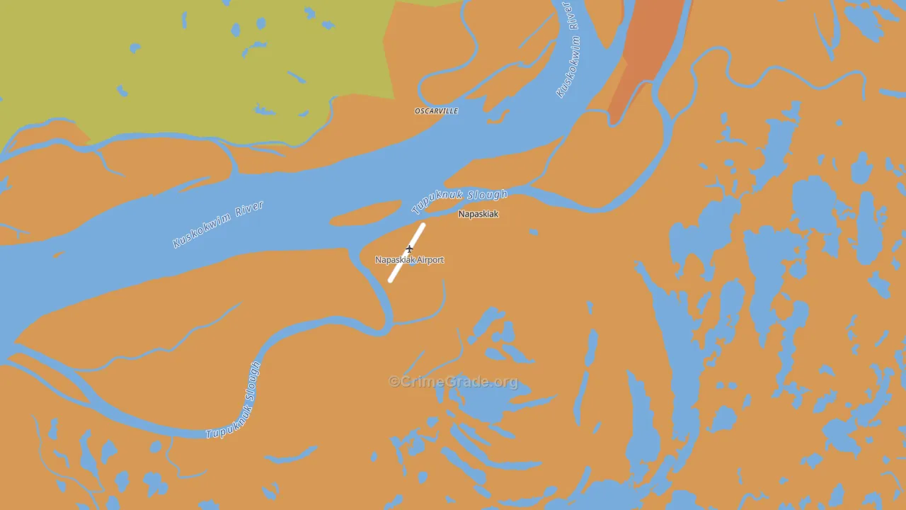 Napaskiak, AK Map of Assault Rates
