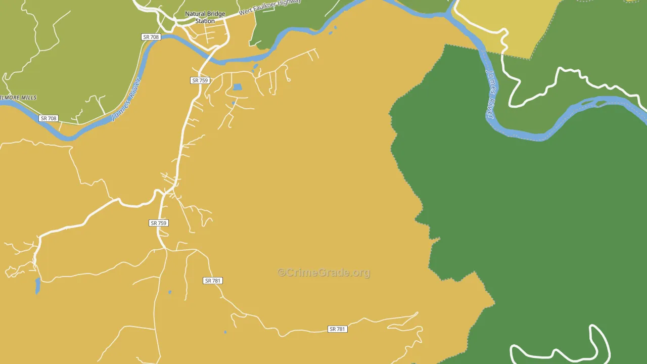 Naturl Br Sta, VA Map of Assault Rates