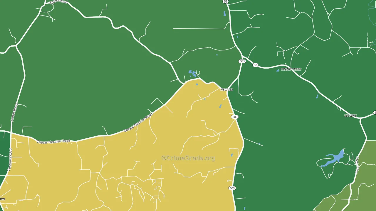 Necaise, MS Map of Assault Rates