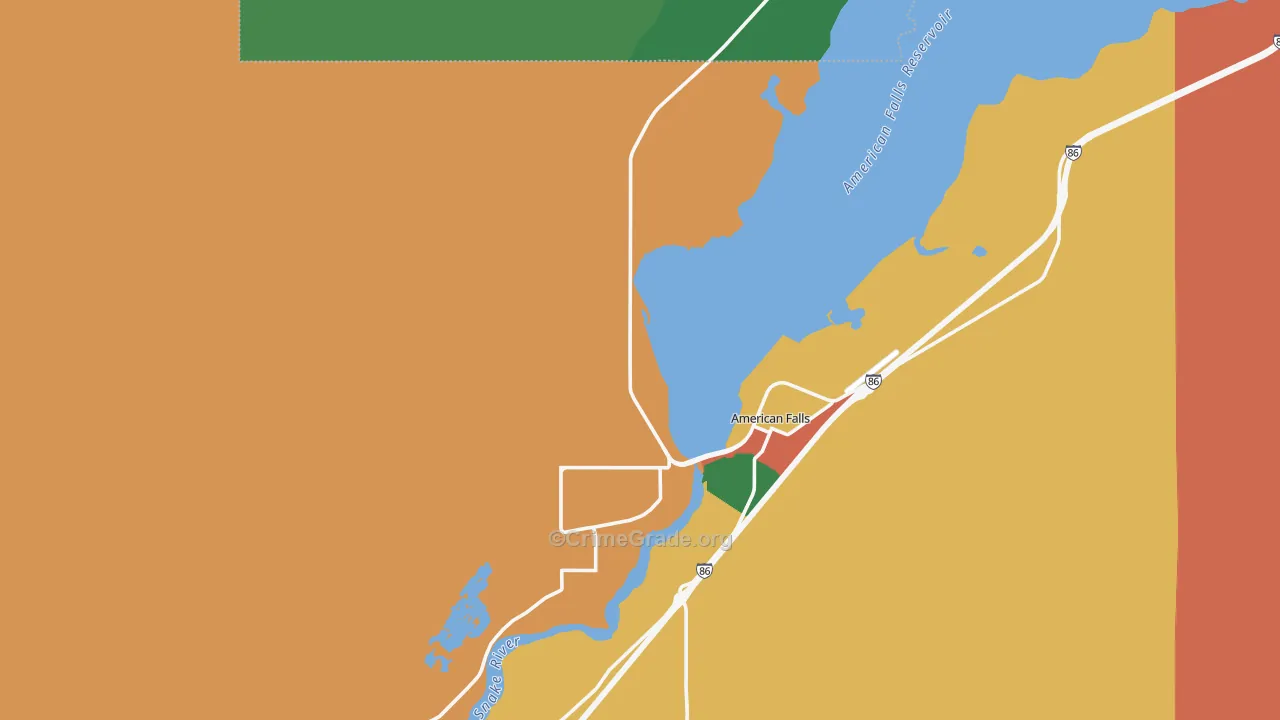 Neeley, ID Map of Assault Rates