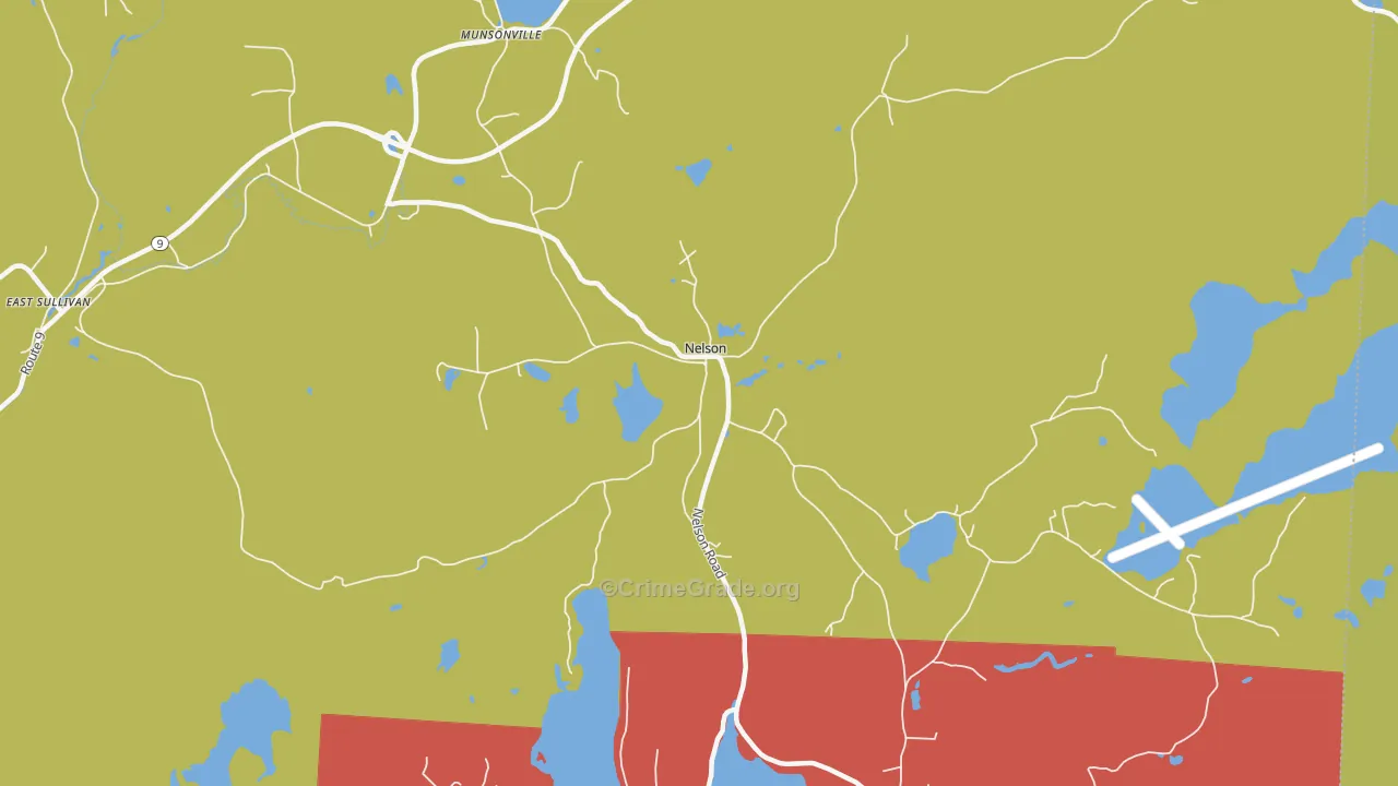 Nelson, NH Map of Assault Rates