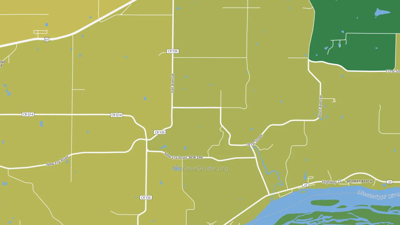 New Era, IA Map of Assault Rates
