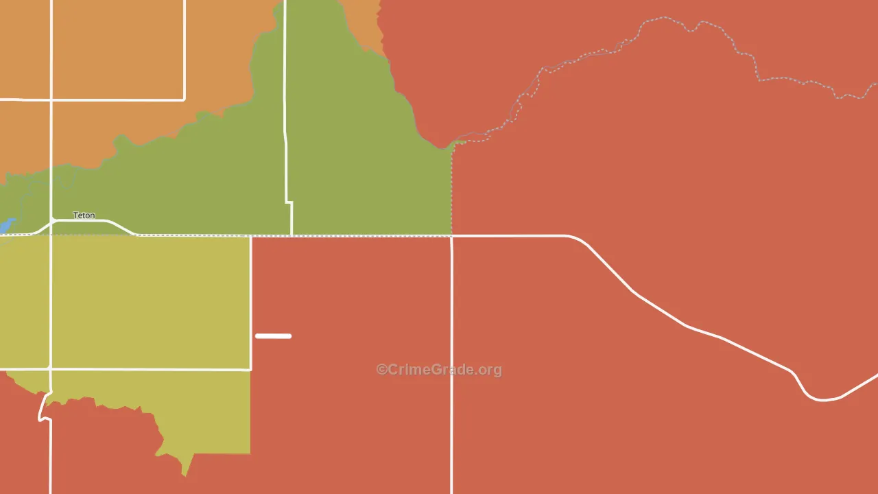 Newdale, ID Map of Assault Rates