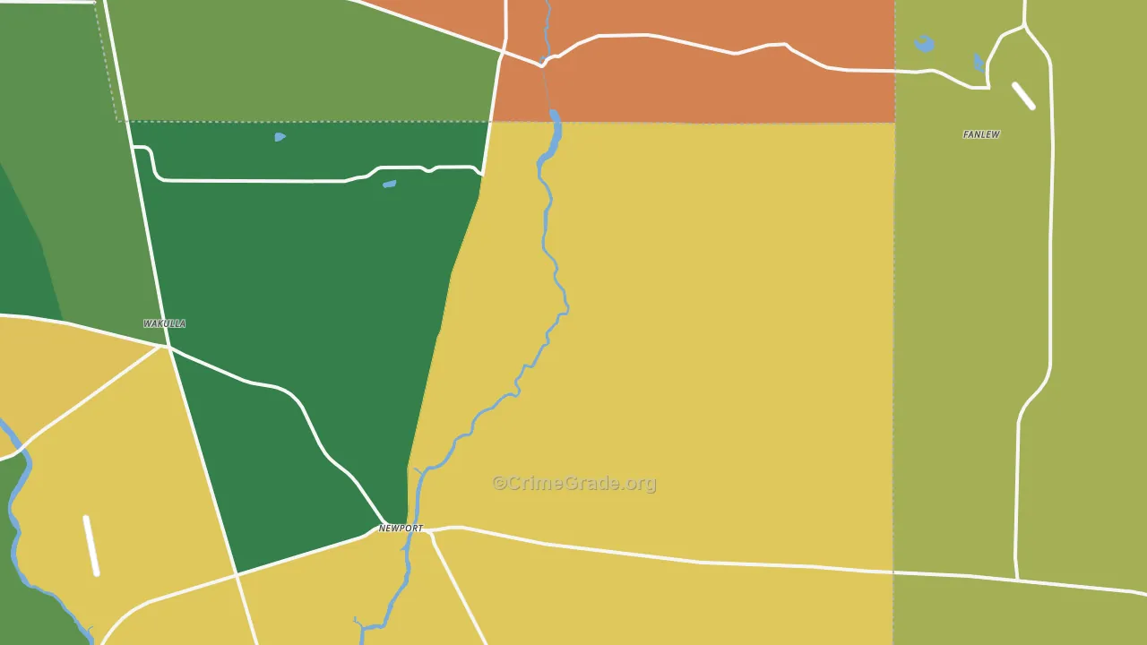 Newport, FL Map of Assault Rates