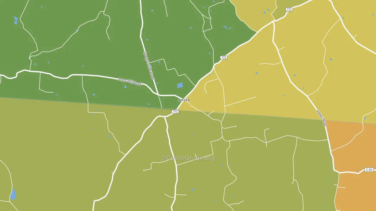 Nipgen, OH Map of Assault Rates