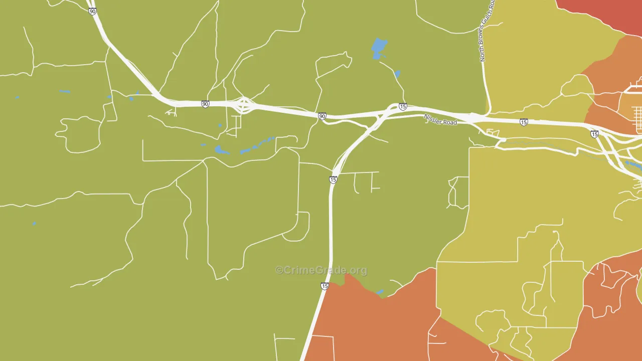 Nissler, MT Map of Assault Rates