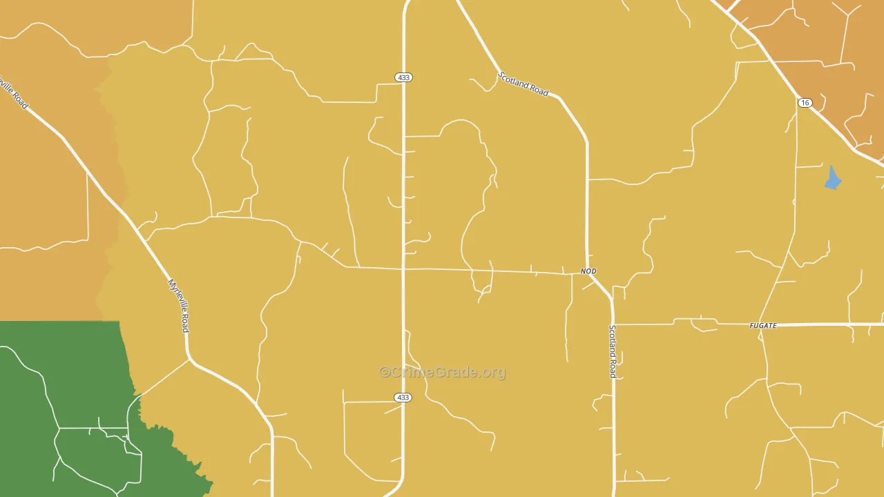 Nod, MS Map of Assault Rates