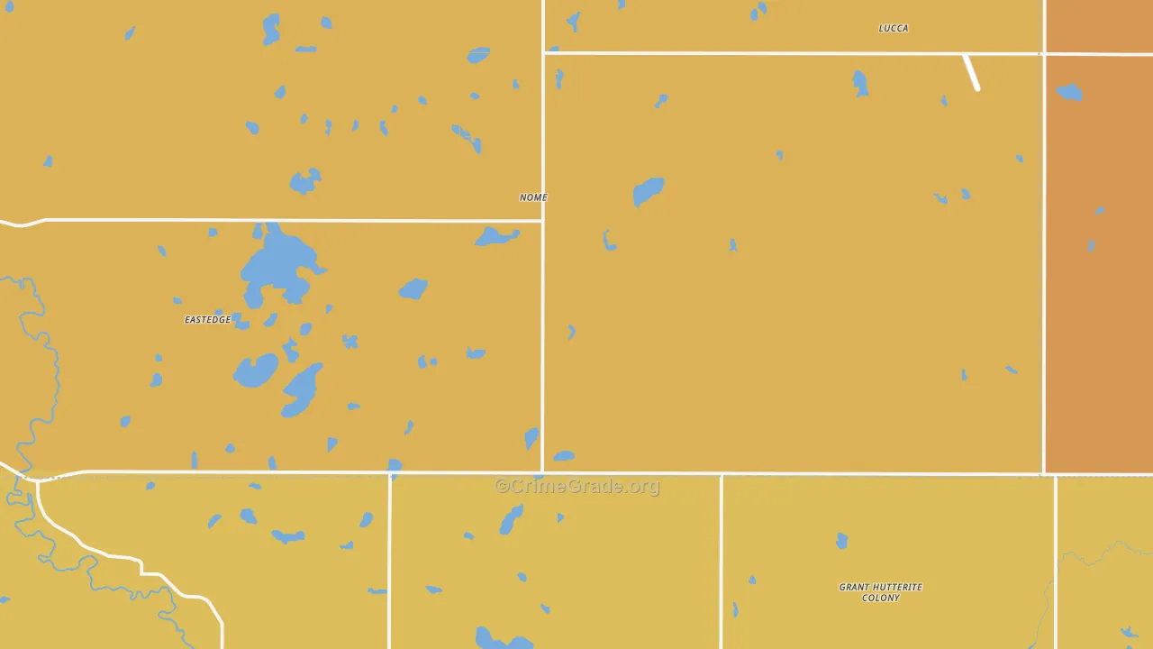 Nome, ND Map of Assault Rates