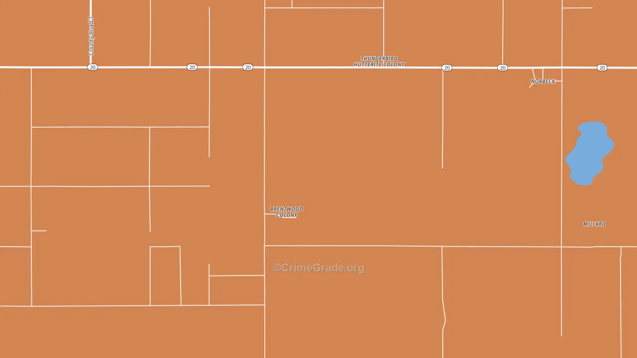 Norbeck, SD Map of Assault Rates