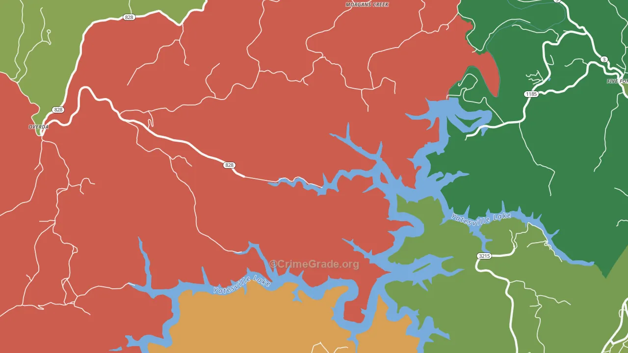 Noris, KY Map of Assault Rates