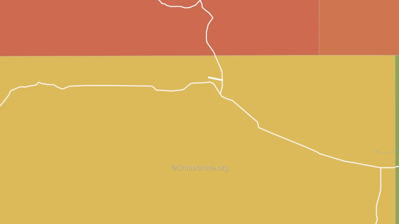 North Colfax Union, NM Map of Assault Rates