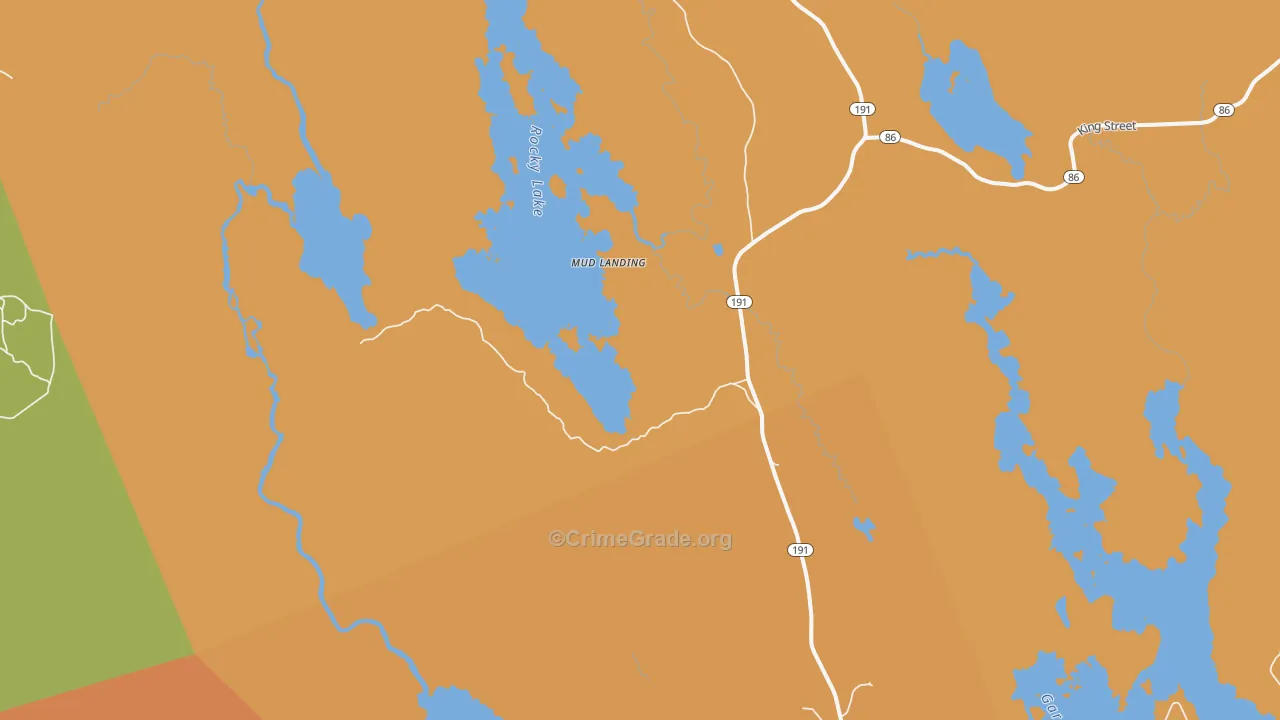 North Cutler, ME Map of Assault Rates
