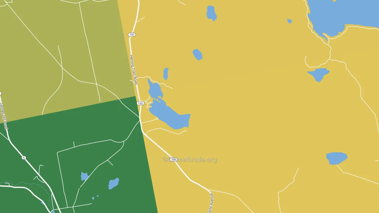 North Guilford, ME Map of Assault Rates