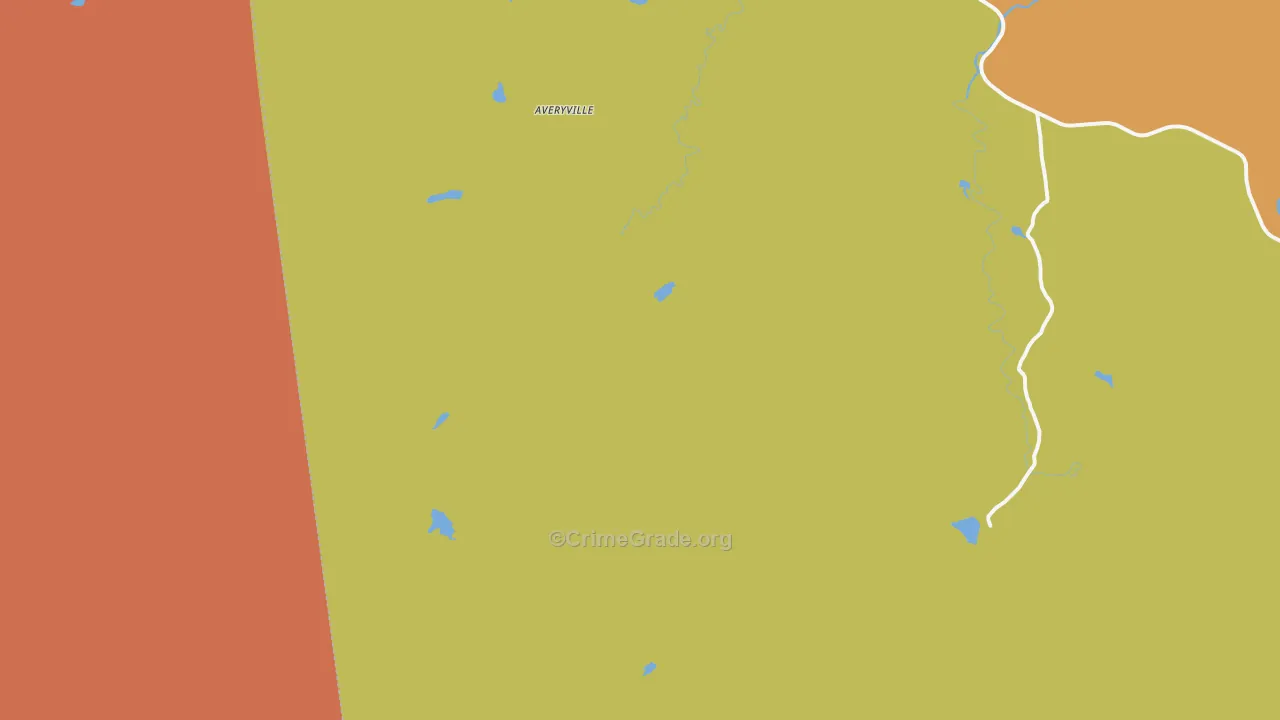 North Pole, NY Map of Assault Rates