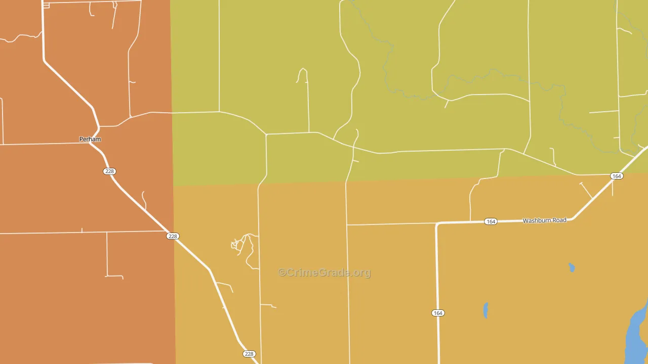 North Wade, ME Map of Assault Rates