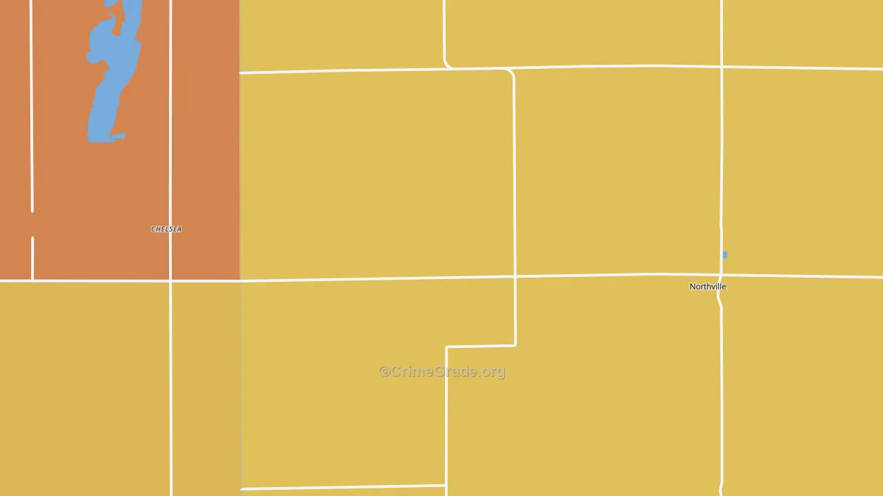 Northville, SD Map of Assault Rates