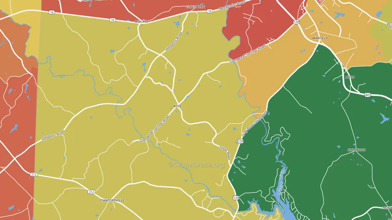 Note, GA Map of Assault Rates