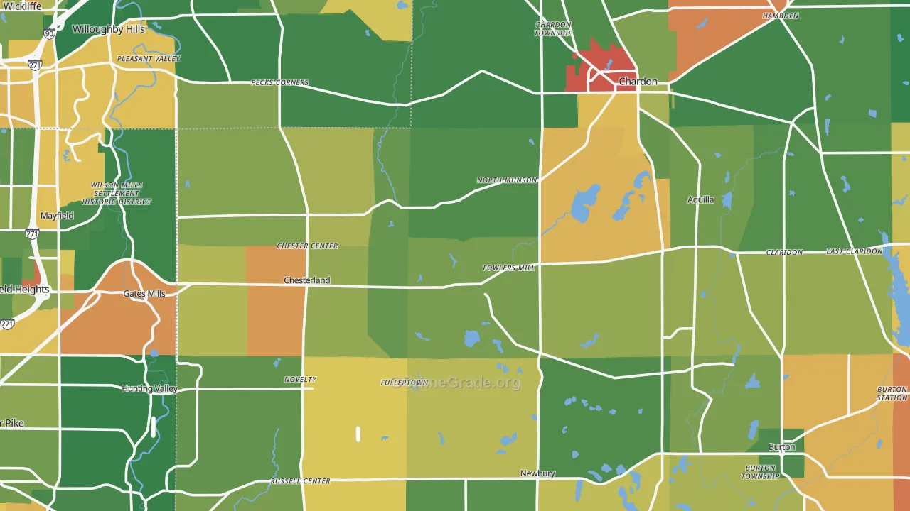 Novelty, OH Map of Assault Rates