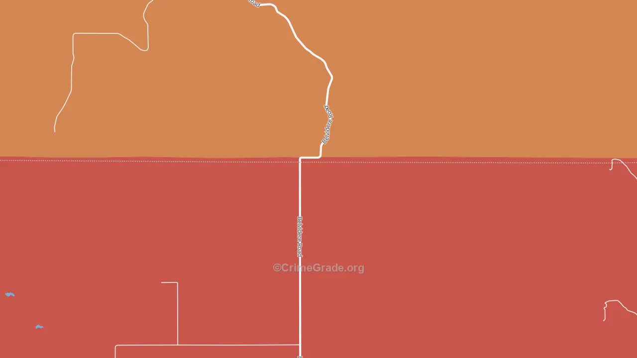 Nowlin, SD Map of Assault Rates