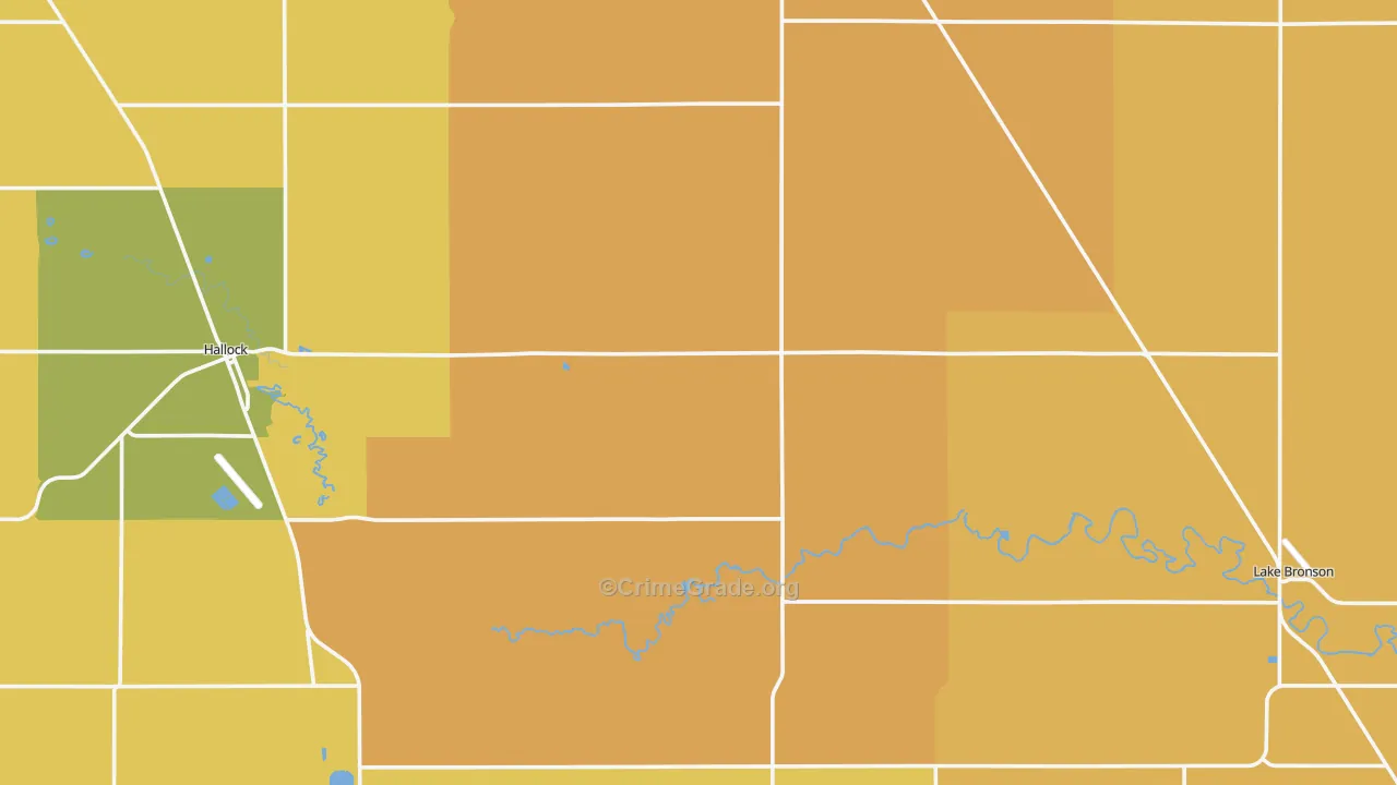 Noyes, MN Map of Assault Rates
