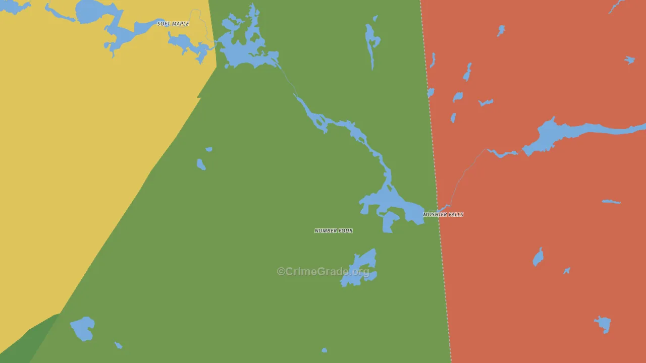Number Four, NY Map of Assault Rates