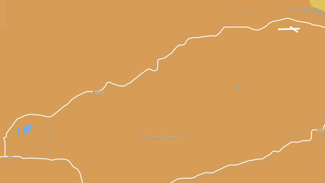 Nye, MT Map of Assault Rates