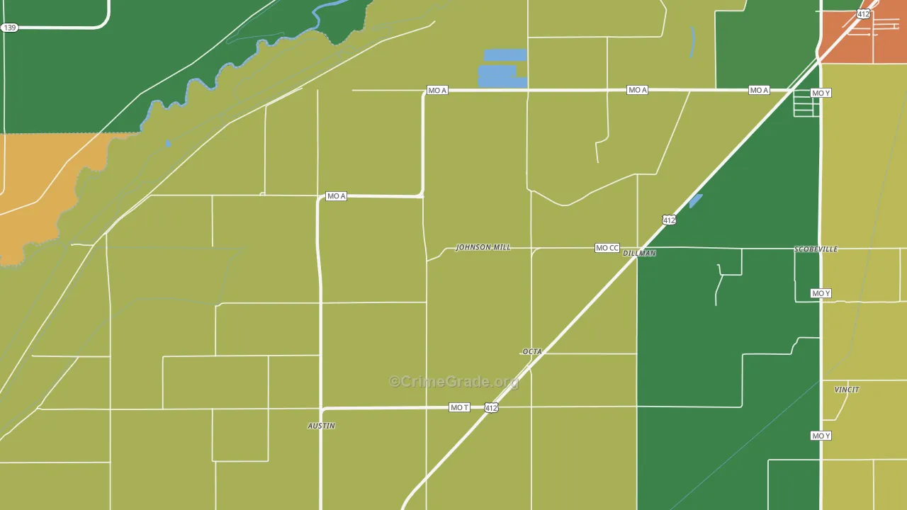Octa, MO Map of Assault Rates