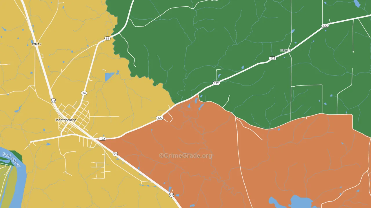 Odra, LA Map of Assault Rates