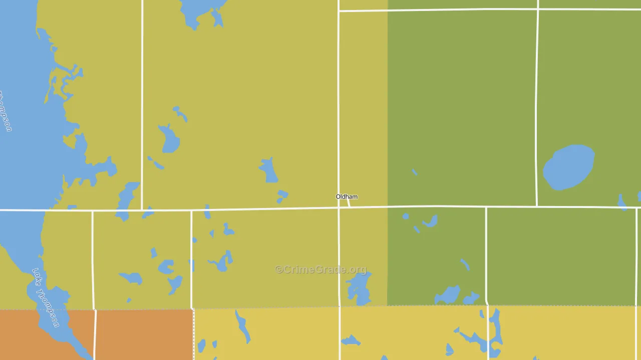 Oldham, SD Map of Assault Rates