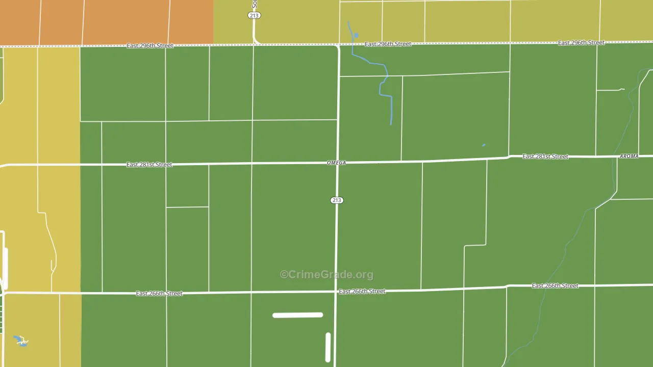 Omega, IN Map of Assault Rates