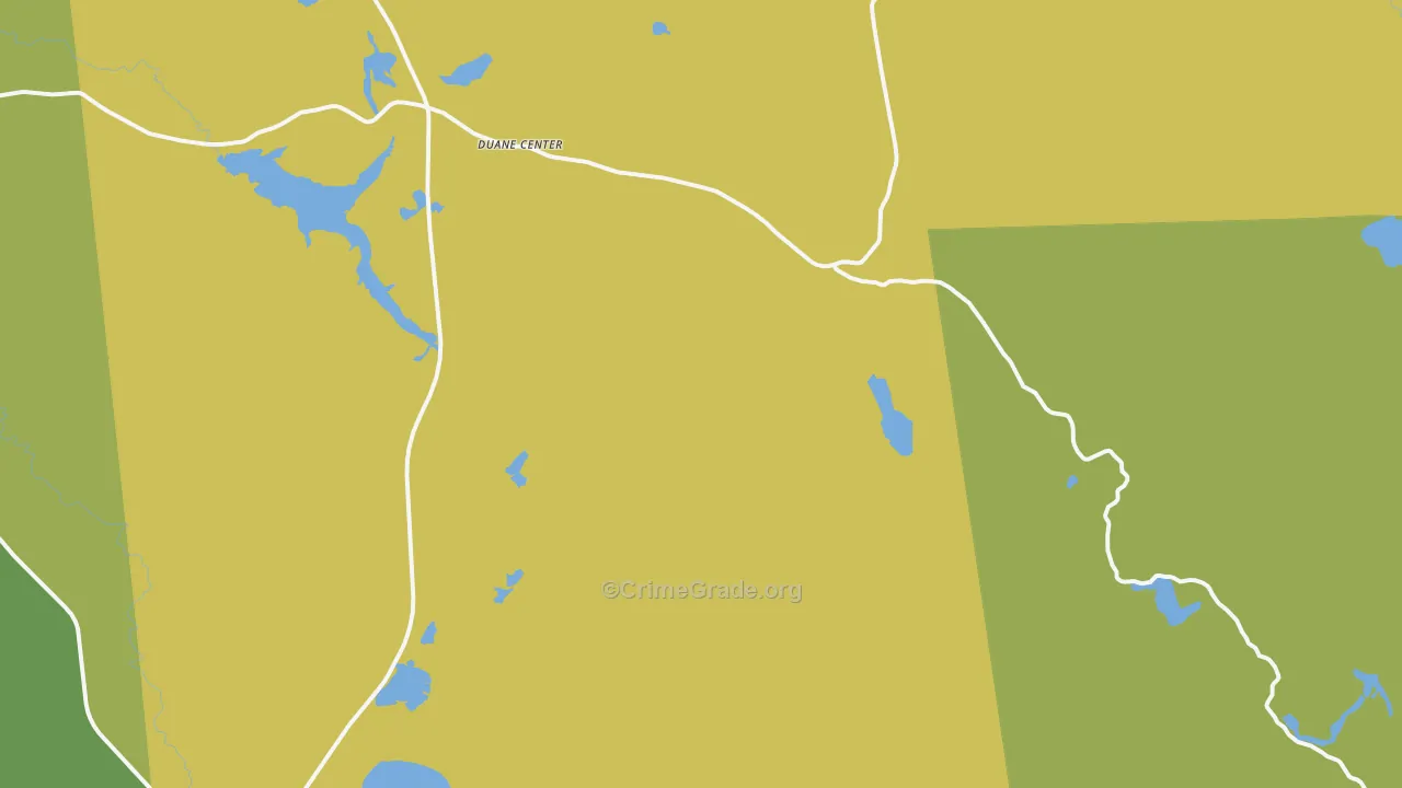 Onchiota, NY Map of Assault Rates