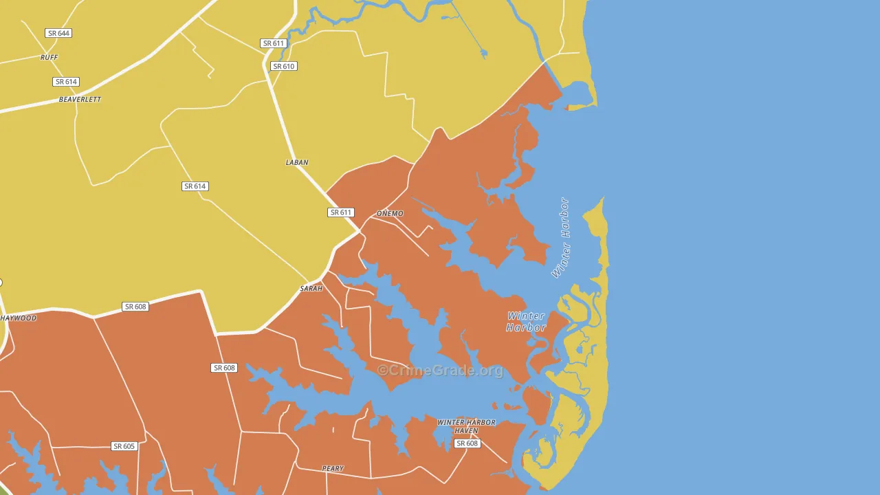 Onemo, VA Map of Assault Rates