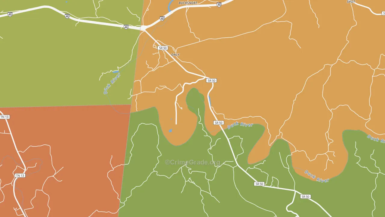 Only, TN Map of Assault Rates