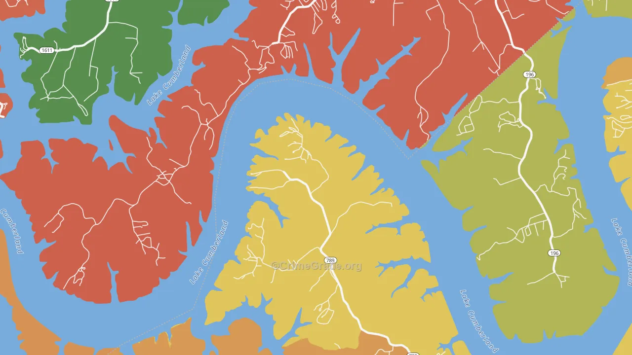 Ono, KY Map of Assault Rates