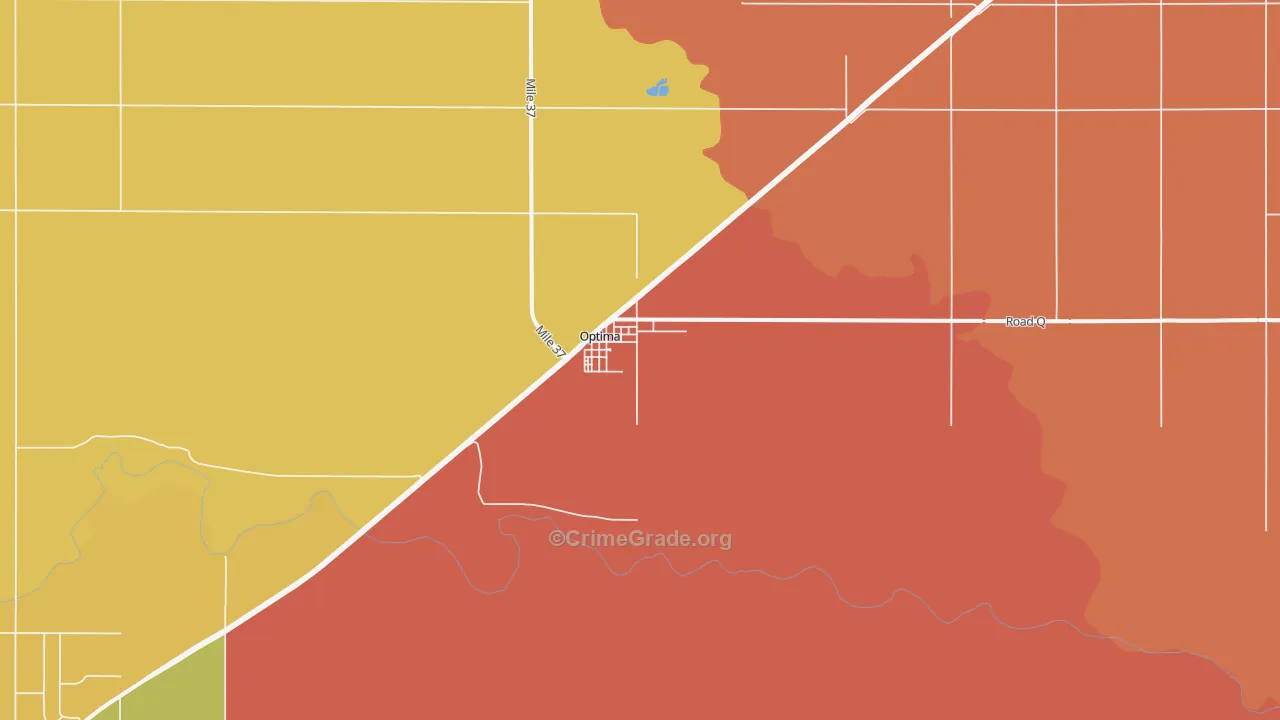 Optima, OK Map of Assault Rates
