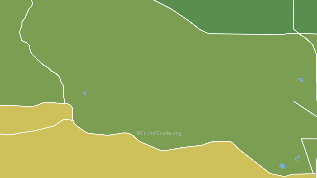 Orchard Valley, WY Map of Assault Rates