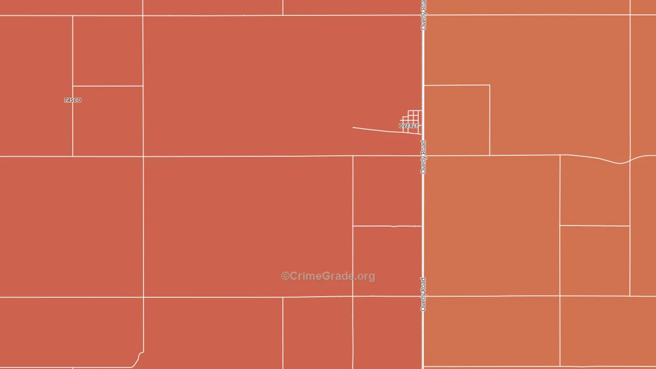 Overly, ND Map of Assault Rates