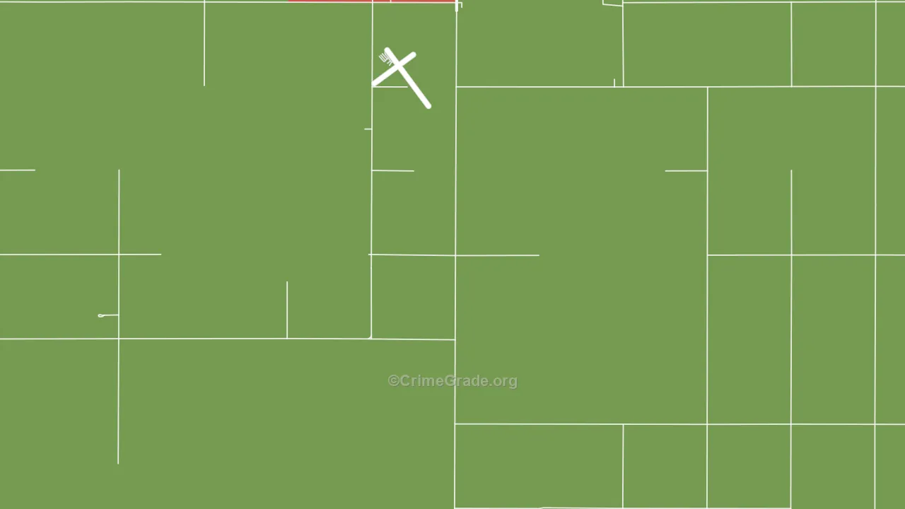Owattonna, SD Map of Assault Rates