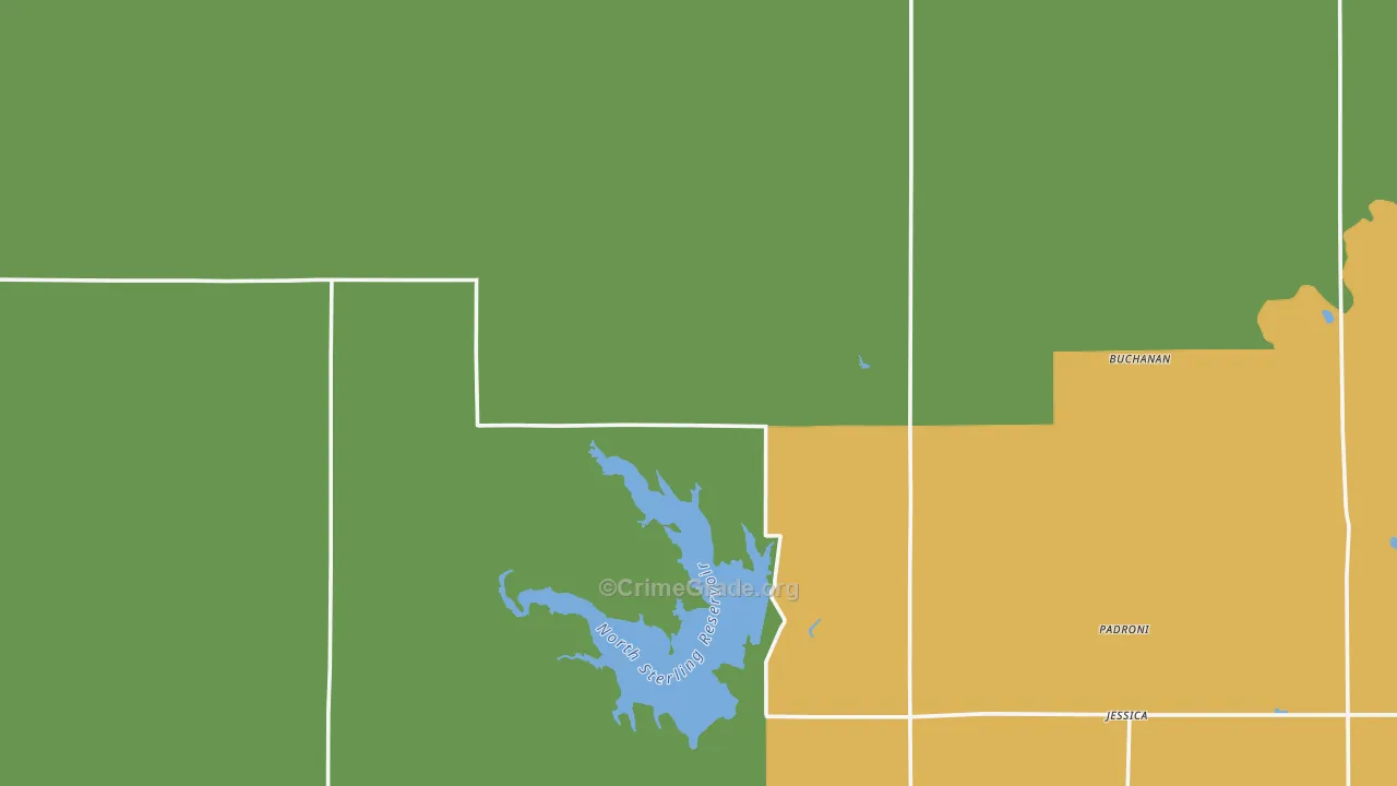 Padroni, CO Map of Assault Rates