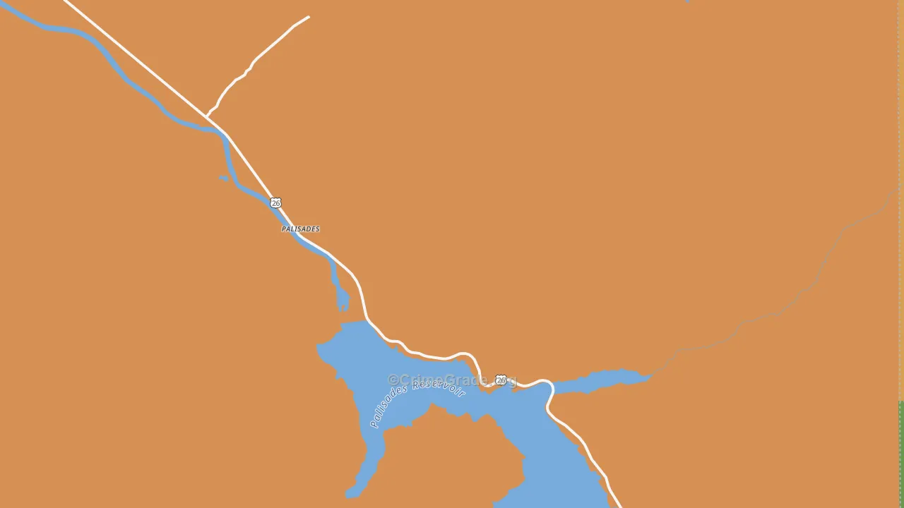 Palisades, ID Map of Assault Rates