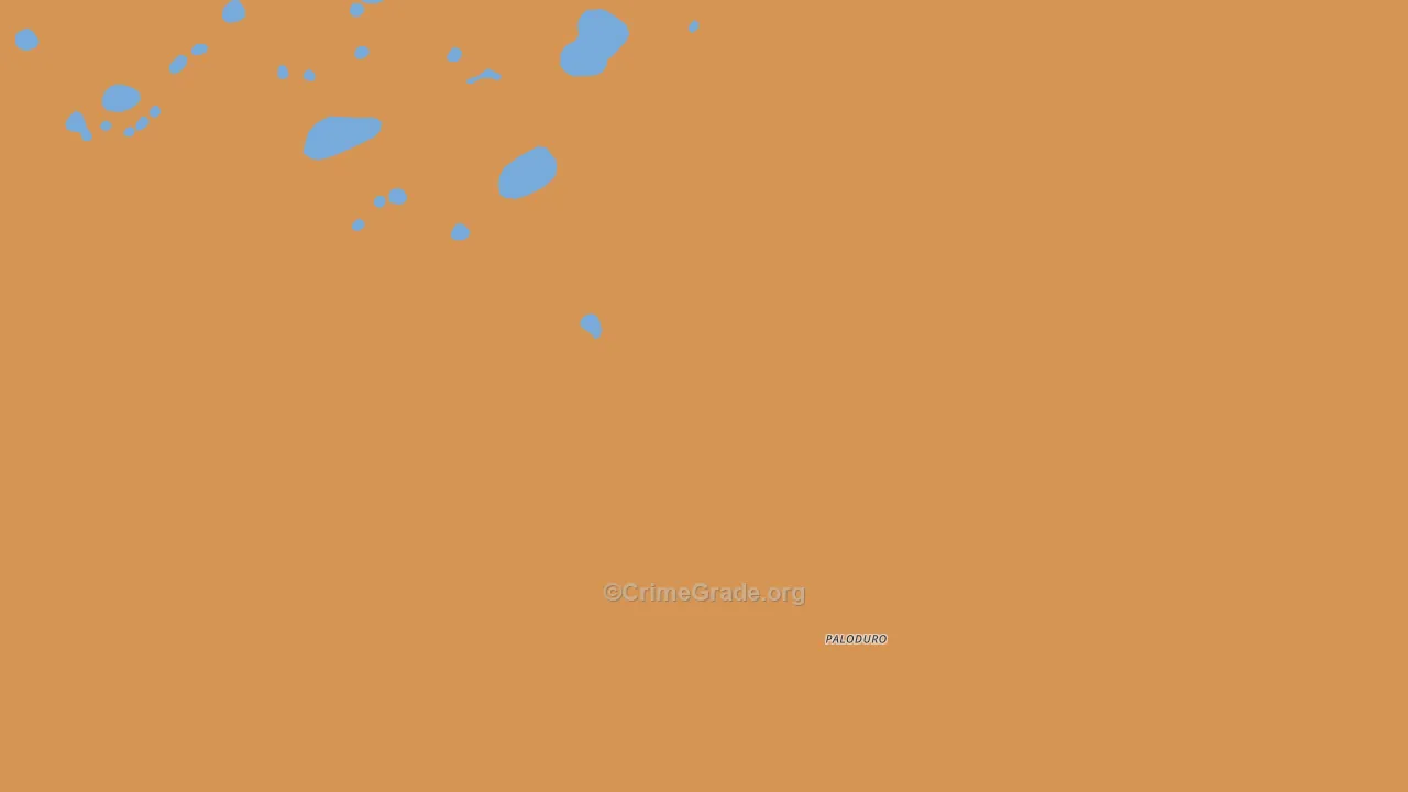 Paloduro, TX Map of Assault Rates